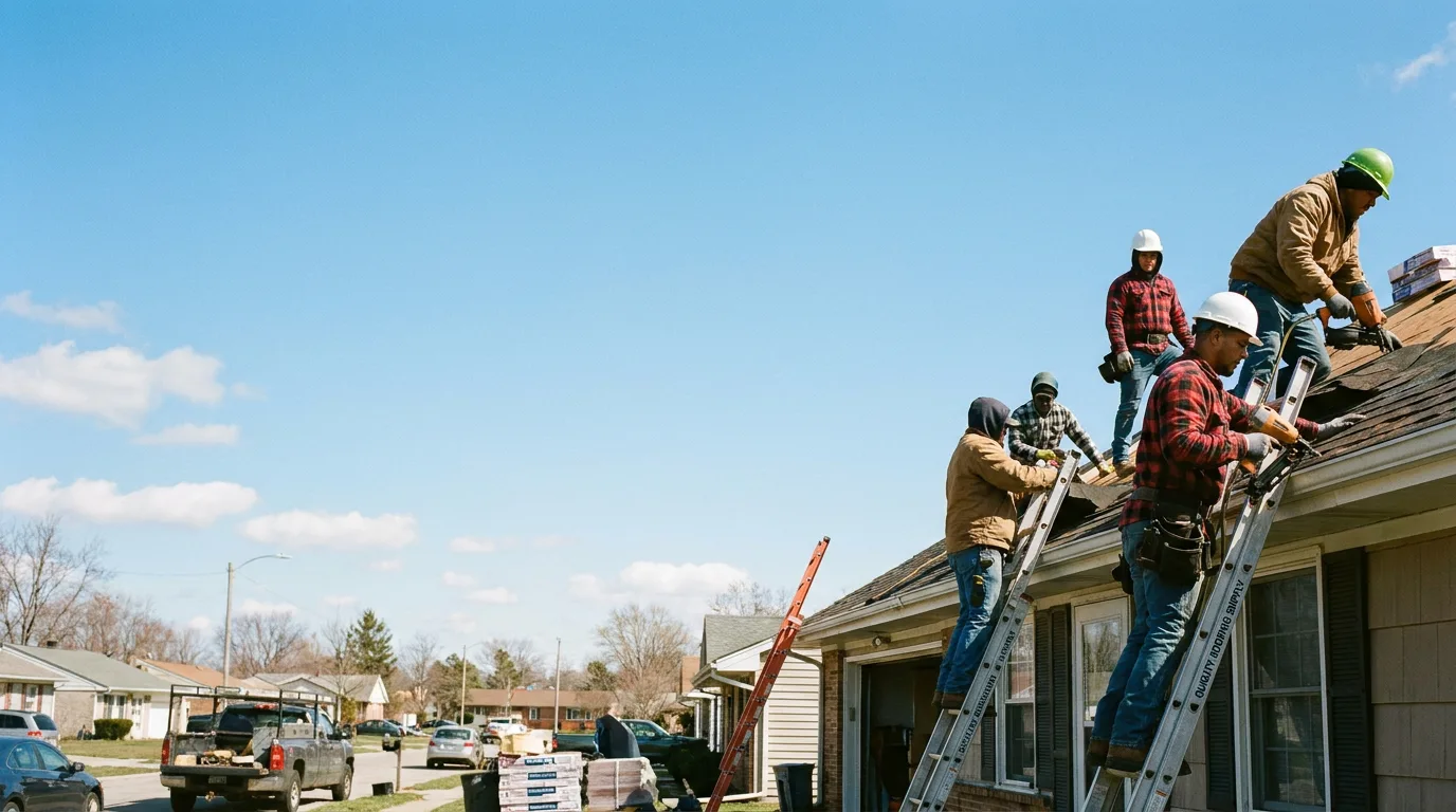Roofing in Stockwell, IN near me